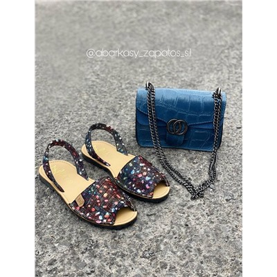 AB.Zapatos · 320-95 · azul+AB.Z · Pelle · 22-36 (490) petrol