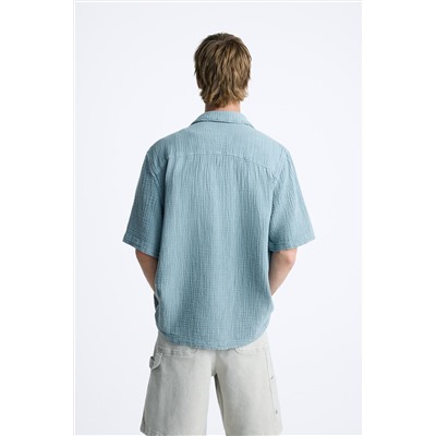 CAMISA EFECTO ARRUGADO