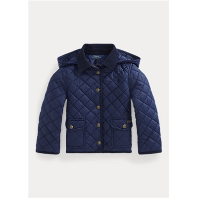 Girls 2-6x Water-Resistant Barn Jacket