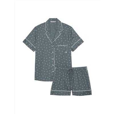Victoria's Secret Heritage Cotton Short Pajama Set