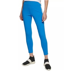 KARL LAGERFELD PARIS Women's Logo Tape Detail Leggings