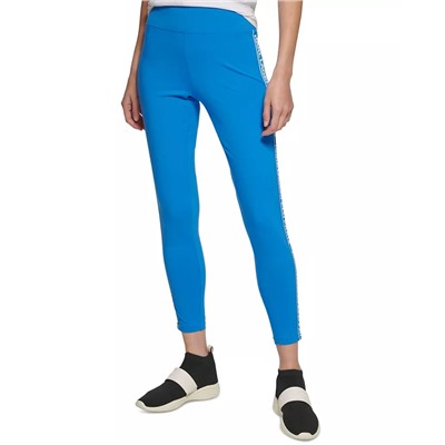 KARL LAGERFELD PARIS Women's Logo Tape Detail Leggings