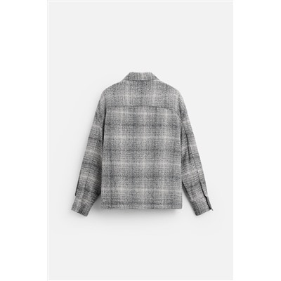 SOBRECAMISA CUADROS EFECTO LAVADO