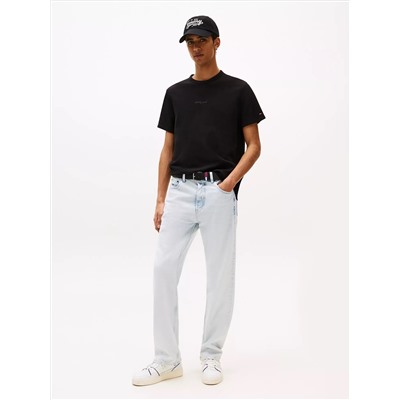 Tommy Jeans Waffle Knit Logo T-Shirt