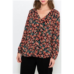 Blusa Rojo y verde