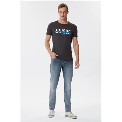 Lee Cooper Brice Erkek O Yaka T-shirt 222 LCM 242012