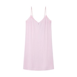 Camisón corto viscosa rosa
