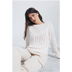 Jersey punto pointelle