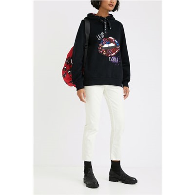 Sudadera felpa capucha