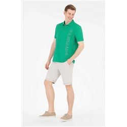 Erkek Yeşil Polo Yaka Tişört