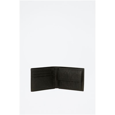 Cartera Badge Negro