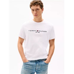Embroidered Tommy Logo T-Shirt
