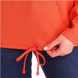 Damen Sweatshirt mit Tunnelzug