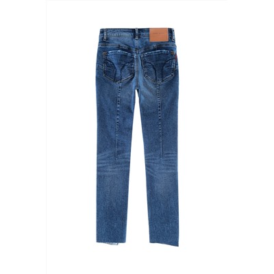 Vaquero skinny 7/8 Azul