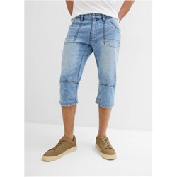 Regular Fit 3/4-Stretch-Jeans, Straight