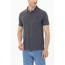 Erkek Antrasit Basic Polo Yaka Tişört