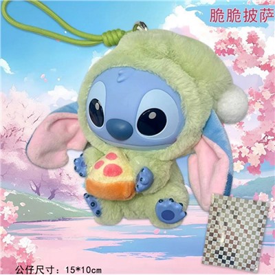 MINISO Stitch Eat Some Thing Before Sleep Фигурки-сюрприз. В коробке. Размер 15*10 см