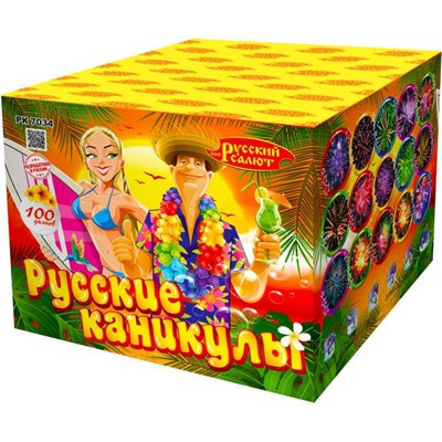 Фейерверк РК7034 Русские каникулы (0,6" х 100)