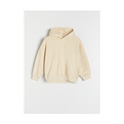 Sweatshirt mit Stickerei und hohem Baumwollanteil