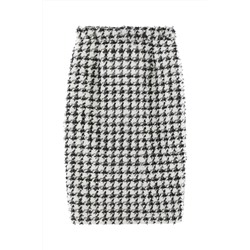 Falda midi Blanco