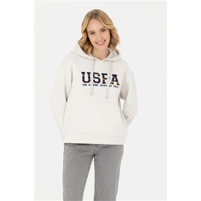 Kadın Taş Kapüşonlu Sweatshirt