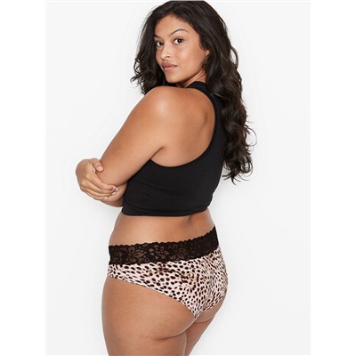 VICTORIA'S SECRET Stretch Cotton Lace-waist Hiphugger Panty