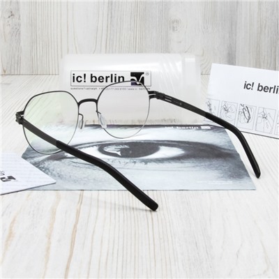 IB00038 - Оправа ic!Berlin M714 gun metal + футляр
