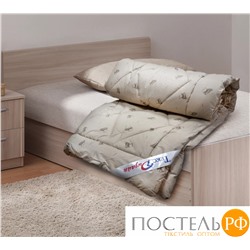 Пр400ОП2220 Одеяло 220х200 Овечий пласт 400 г, тик смесовой, 50% хл 50% п/э ОИ Текс-Дизайн