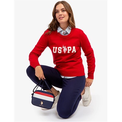 CLASSIC SIGNATURE STRIPE CROSSBODY BAG