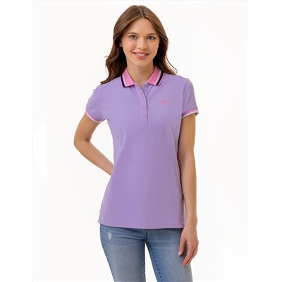 PRINCESS SIDE SEAM TIPPED POLO SHIRT