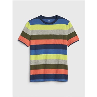 Kids Pocket Short Sleeve T-Shirt