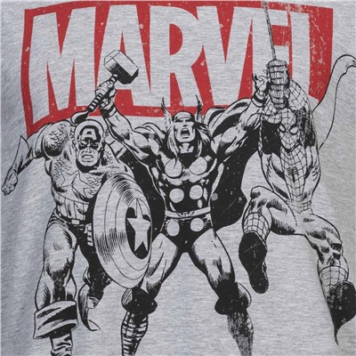 MARVEL Trio Heroes Herren T-Shirt FBMTS302SPO