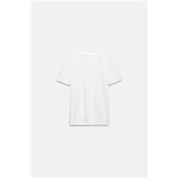 ENZYME-WASHED COTTON T-SHIRT
