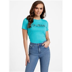 Eco Blondie Beaded Logo Tee