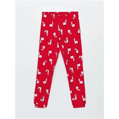 LC Waikiki Bisiklet Yaka Yılbaşı Temalı Uzun Kollu Kadın Pijama Takımı, LCW DREAM                                            
                                            Bisiklet Yaka Yılbaşı Temalı Uzun Kollu Kadın Pijama Takımı