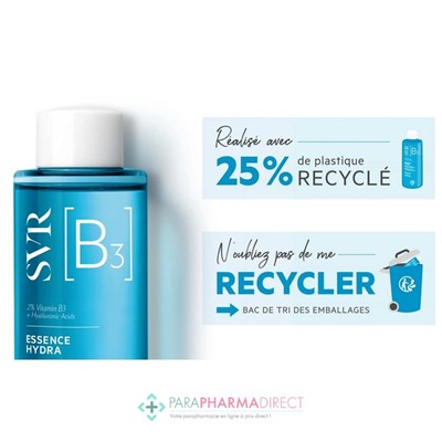 SVR [B3] Essence Hydra - Solution Réparatrice, Hydratante, Repulpante 150ml