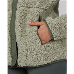 WOMEN'S COZY SHERPA SNAP JACKET