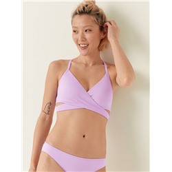 PINK GYM TO SWIM BODYWRAP TOP
