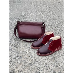 Ab. Zapatos 4535 Burdeos+Ab.Zapatos PELLE Mia (720) АКЦИЯ
