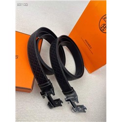 Мужские ремни Hermes Высокое качество!  Цвет пряжки матовый, серебряный Оригинальная упаковка Размеры: 115