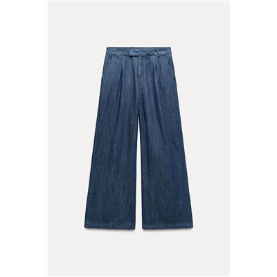 PANTALÓN DENIM Z1975 FLUIDO WIDE LEG