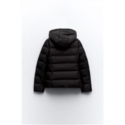 WATER AND WIND PROTECTION SHORT PUFFER ANORAK