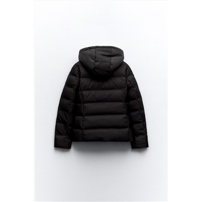WATER AND WIND PROTECTION SHORT PUFFER ANORAK