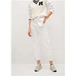 Jeans balloon tiro alto -  Mujer | MANGO OUTLET España Размер 46