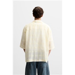 CAMISA JACQUARD CUADROS