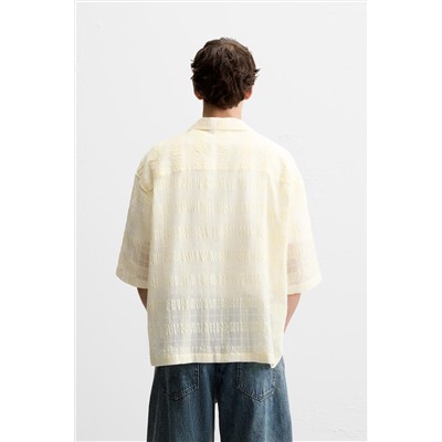 CAMISA JACQUARD CUADROS