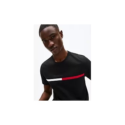 Embroidered Flag Logo T-Shirt