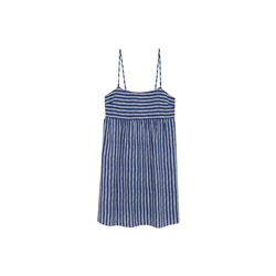 Vestido corto rayas azul