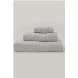 Martha Yüz Havlusu (TENCEL™) - Açık Gri - 50x80 cm
