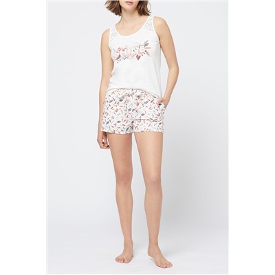 Camiseta de tirantes Karly Crudo